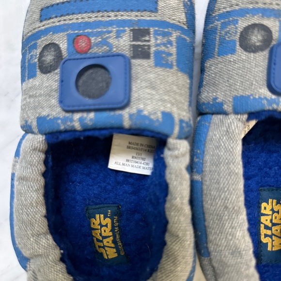 R2-D2 Slippers Size 13/1 Star Wars - Picture 3 of 5